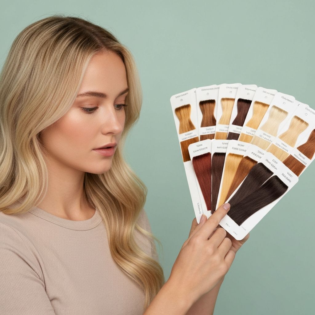 Como Escolher a Cor Perfeita do Mega Hair